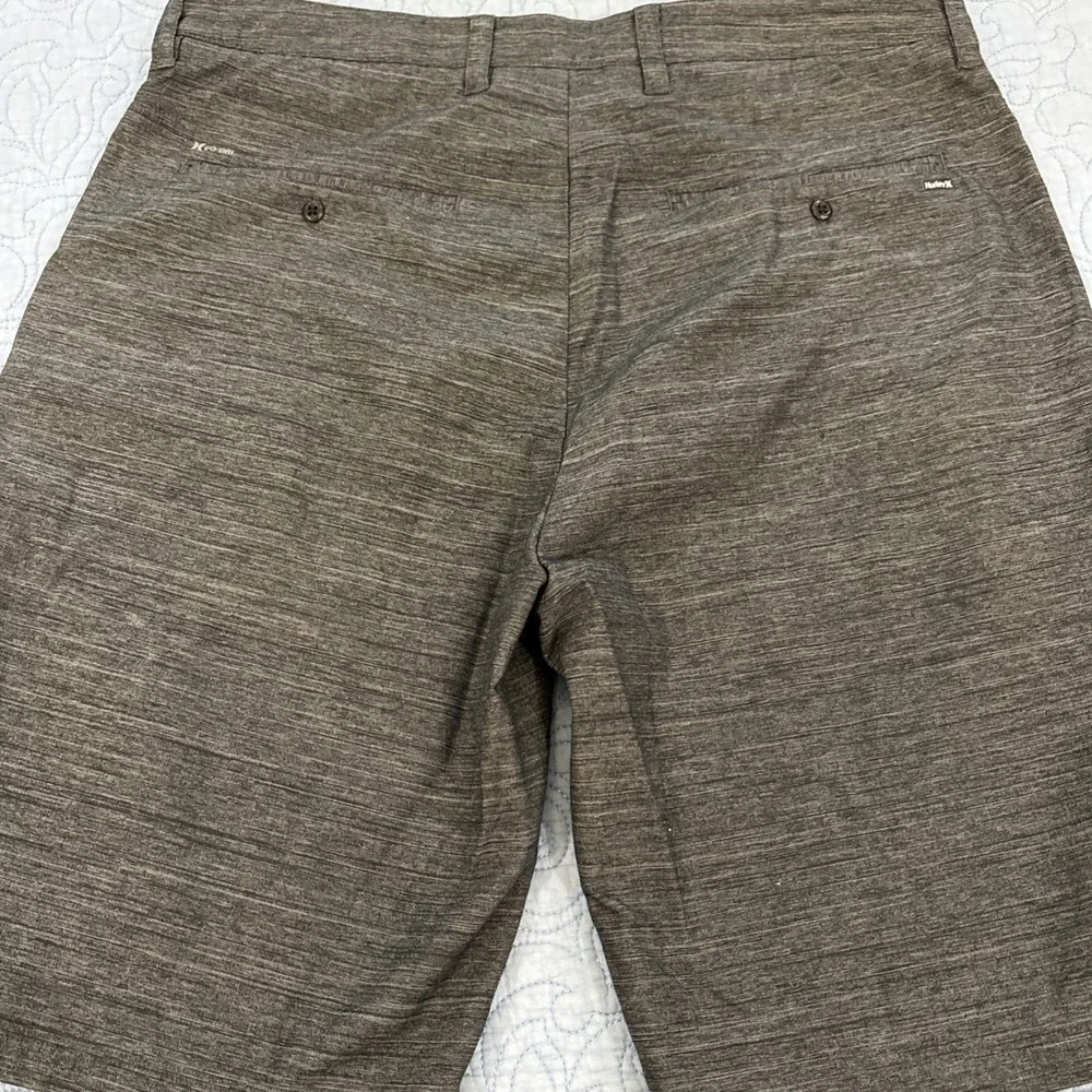 Hurley H2O-Dri Breathe Mens Size 32 Hybrid Walk Shorts Gray 21